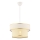 Pendelleuchte ERO mit Kabelaufhängung, 1xE27/60W/230V, creme/gold