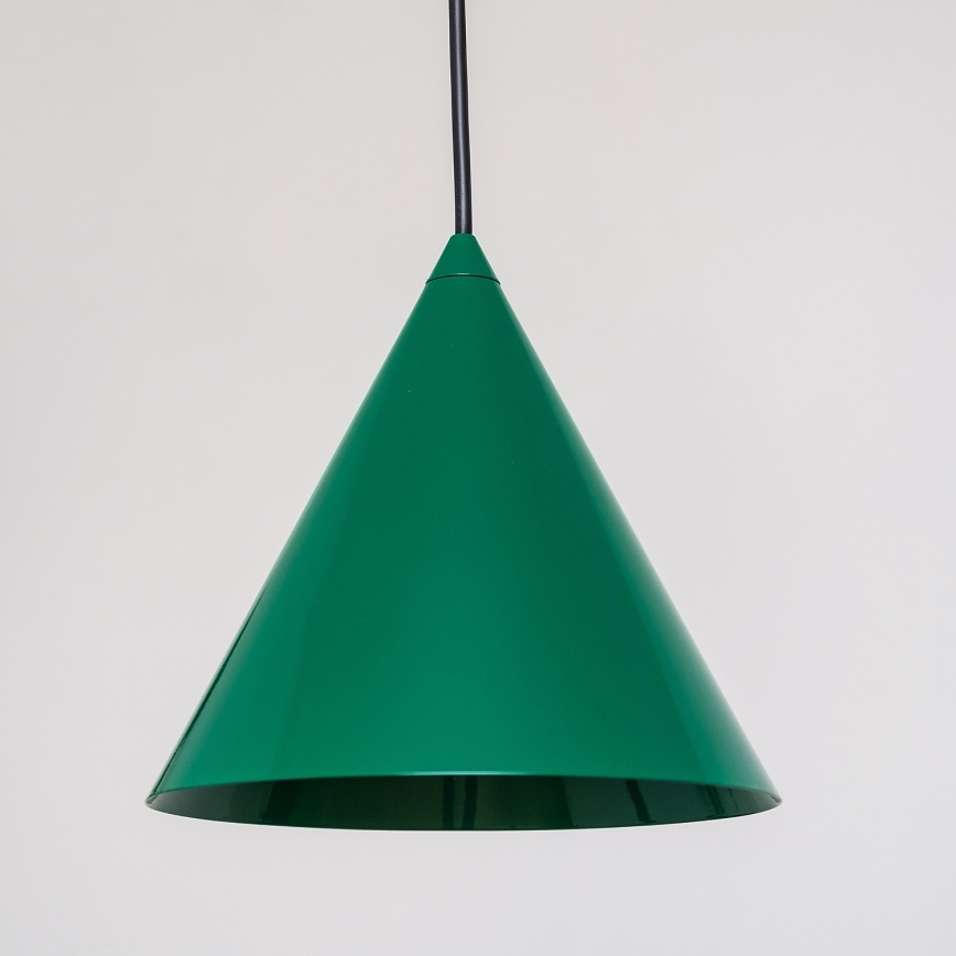 Pendelleuchte ETNA II 1xE27/15W/230V Ø 18,5 cm grün