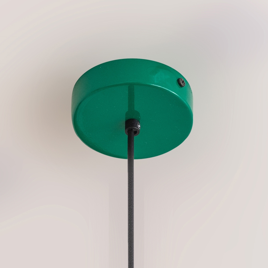 Pendelleuchte ETNA II 1xE27/15W/230V Ø 18,5 cm grün