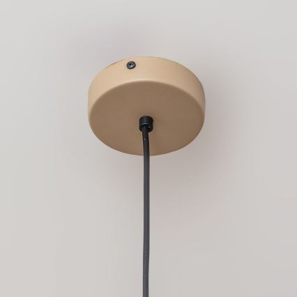 Pendelleuchte ETNA II mit Kabel, 1xE27/15W/230V, Ø 25 cm, beige