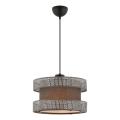 Pendelleuchte HALO an Kabel, 1x E27/60W/230V, braun/grau