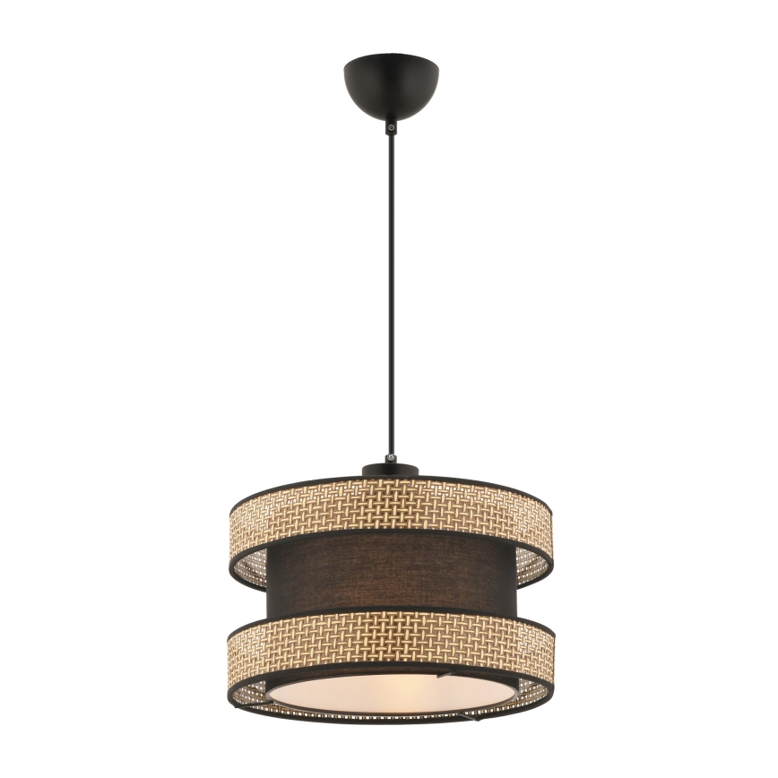 Pendelleuchte HALO, Kabelaufhängung, 1×E27, 60 W, 230 V, Braun/Beige