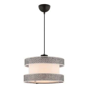 Pendelleuchte HALO mit Kabel 1xE27/60W/230V creme/hellgrau
