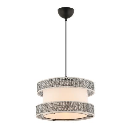 Pendelleuchte HALO mit Kabel 1xE27/60W/230V creme/hellgrau