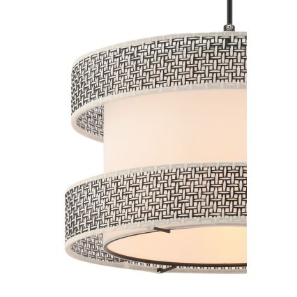 Pendelleuchte HALO mit Kabel 1xE27/60W/230V creme/hellgrau