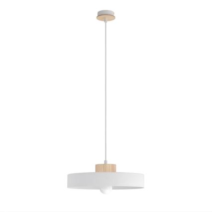 Pendelleuchte KIVI mit Kabel 1xE27/15W/230V weiß