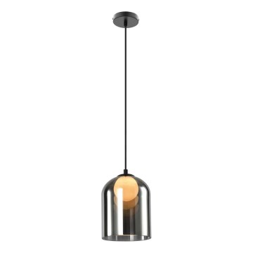 Pendelleuchte KLEA 1xG9/15W/230V rauchschwarz