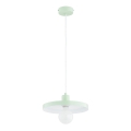 Pendelleuchte LITO mit Kabel 1xE27/15W/230V, mintfarben