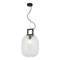 Pendelleuchte LUCY an Kabel, 1xE27/40W/230V, schwarz