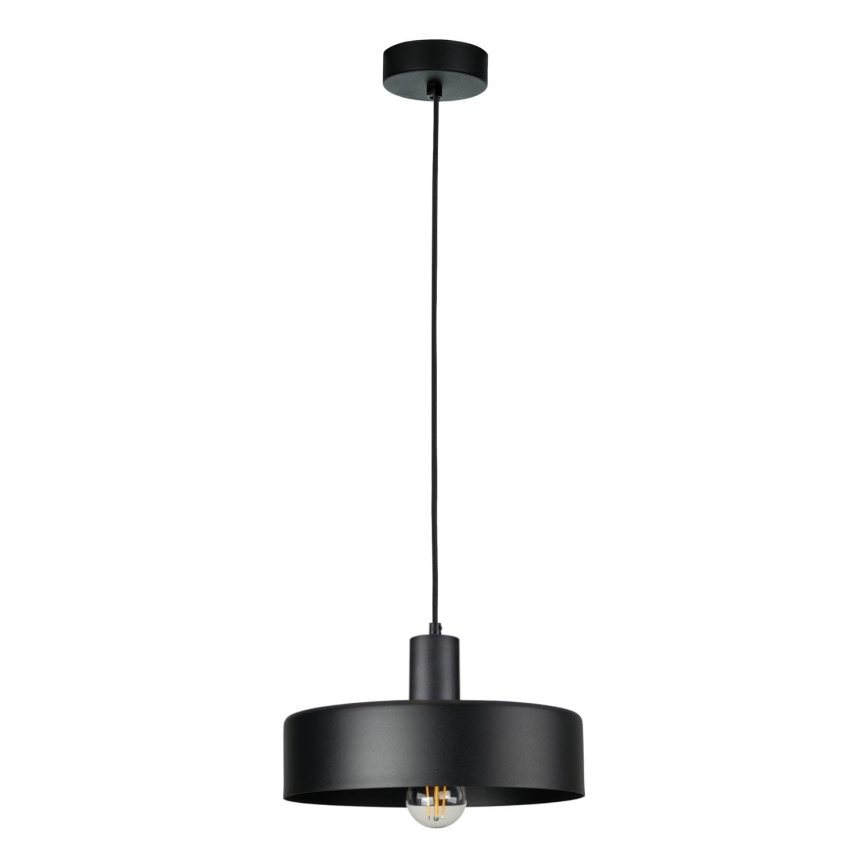 Pendelleuchte mit Kabel ARCANE 1xE27/60W/230V schwarz