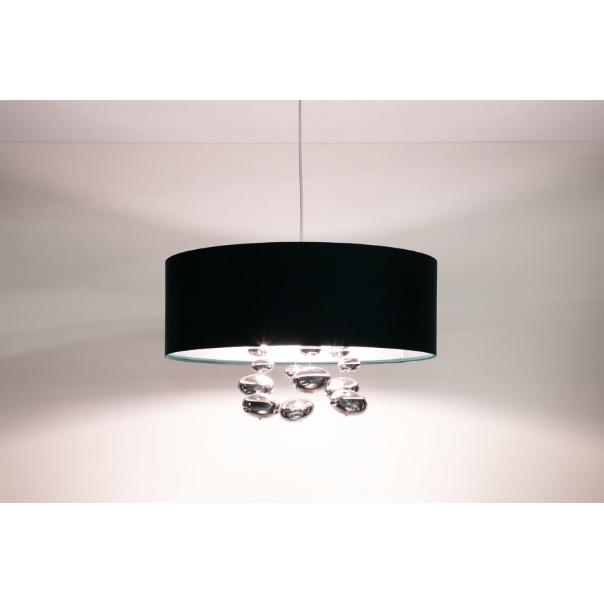 Pendelleuchte mit Kabel BUBBLE 1xE27/60W/230V, Ø 50 cm, grün