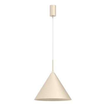 Pendelleuchte mit Kabel CAPITAL 1xGX53/15W/230V, Ø 32 cm, cremefarben