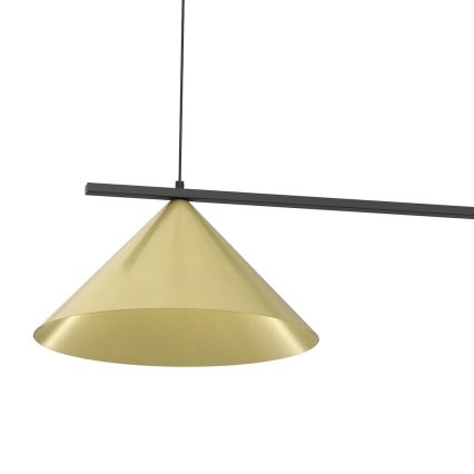 Pendelleuchte mit Kabel CAPITAL 2xGX53/15W/230V goldfarben