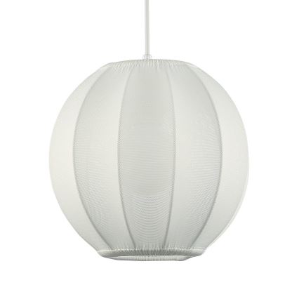 Pendelleuchte mit Kabel DANA 1x E27/15W/230V Ø 25 cm weiß