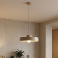 Pendelleuchte mit Kabel KIVI 1xE27/15W/230V beige