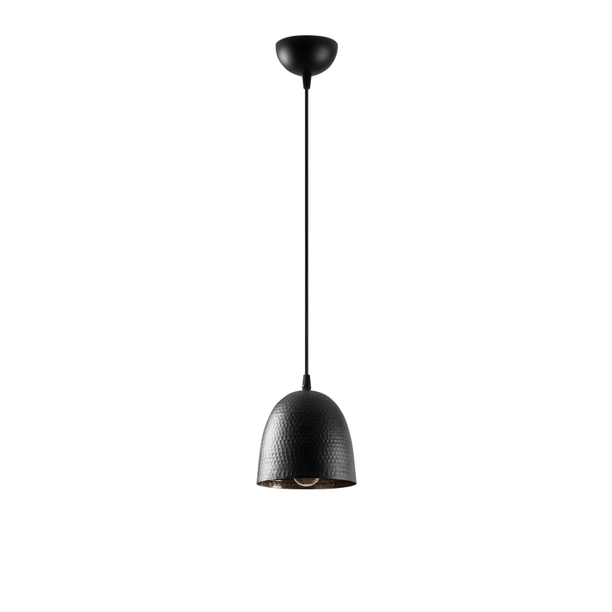 Pendelleuchte mit Kabel TATTOO 1xE27/40W/230V Ø 16 cm schwarz