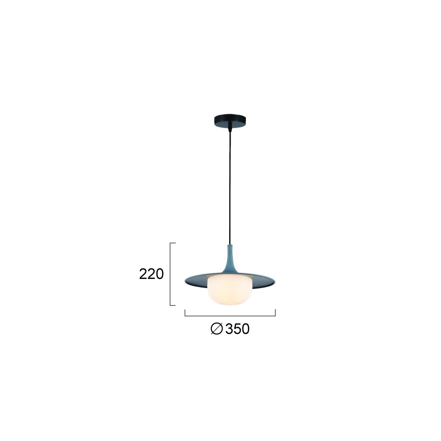 Pendelleuchte mit Kabelaufhängung FRED 1xG9/10W/230V grau