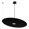 Pendelleuchte mit Kabelaufhängung PIATTO 1xGX53/15W/230V Ø 55 cm, schwarz