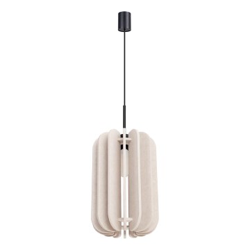 Pendelleuchte MULA 1xE27/15W/230V Ø 27 cm creme