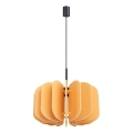 Pendelleuchte MULA 1xE27/15W/230V Ø 45 cm Gelb