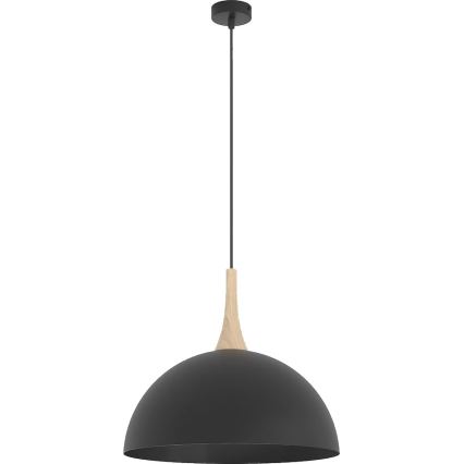 Pendelleuchte NAUTICA an Kabel, 1xGX53/12W/230V, schwarz