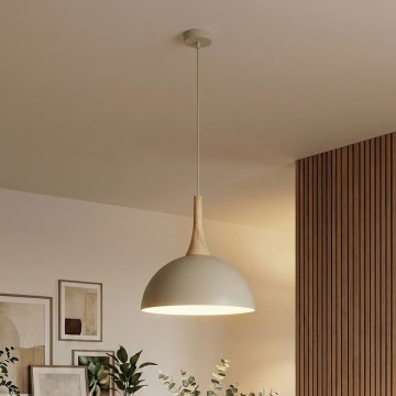 Pendelleuchte NAUTICA mit Kabelaufhängung 1xGX53/12W/230V beige