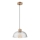 Pendelleuchte PIA an Kabel 1xE27/60W/230V, Durchmesser 30 cm, Eiche