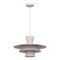 Pendelleuchte PLATO 1x E27/15W/230V cremefarben