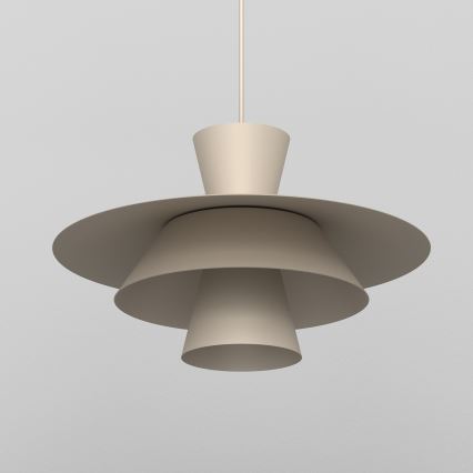 Pendelleuchte PLATO an Kabel 1xE27/15W/230V beige