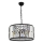 Pendelleuchte PUNE mit Kette 3xE27/40W/230V schwarz