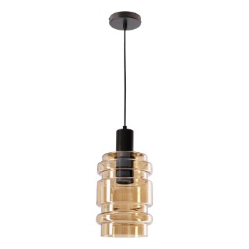 Pendelleuchte RADON, 1xE27/40W/230V, rauchbeige