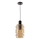 Pendelleuchte RADON, 1xE27/40W/230V, rauchbeige