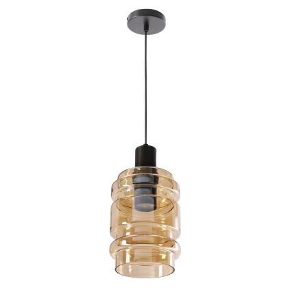 Pendelleuchte RADON, 1xE27/40W/230V, rauchbeige