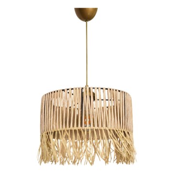 Pendelleuchte RIMINI 1xE27/40W/230V beige