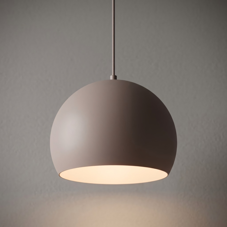 Pendelleuchte SOOL 1xE27/15W/230V Ø 27 cm creme