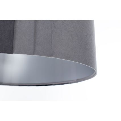 Pendelleuchte STRIPES 1xE27/60W/230V Ø 60 cm grau