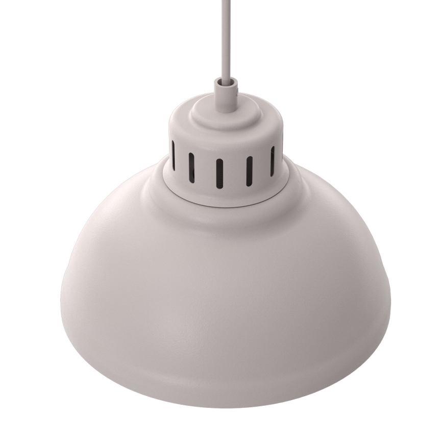 Pendelleuchte SVEN mit Kabel 3xE27/15W/230V cremefarben