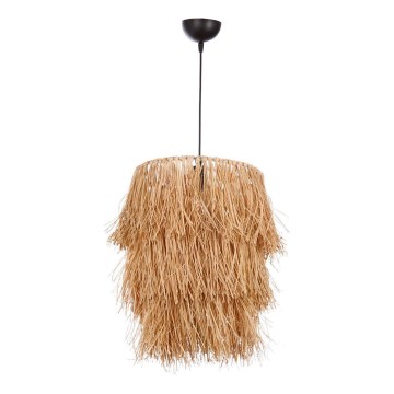 Pendelleuchte TASSEL 1xE27/40W/230V Rafia
