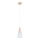 Pendelleuchte TOTI mit Kabel 1xE27/15W/230V beige
