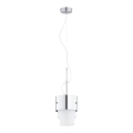 Pendelleuchte TRI-STAR mit Kabelaufhängung, 1xE27/15W/230V, Hochglanz-Chrom