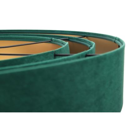 Deckenleuchte an Kabel TRINITI 1xE27/60W/230V grün/gold