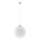 Pendelleuchte UGO mit Kabel 1xE27/15W/230V Ø 30 cm weiß/glänzender Chrom