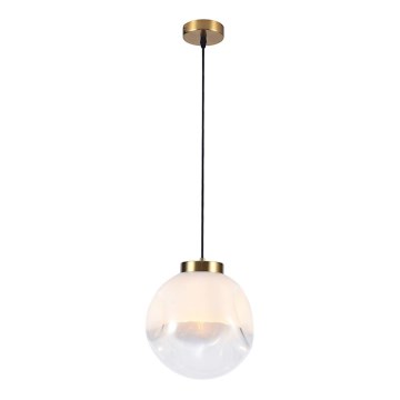 Pendelleuchte VANA 1xE27/40W/230V weiß/gold