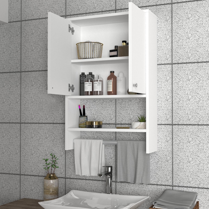 Pensile bagno VIRA 90x59 cm bianco