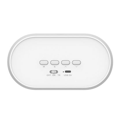 Petite veilleuse à intensité variable avec réveil BUNNY LED/1,2W/5V 3000K