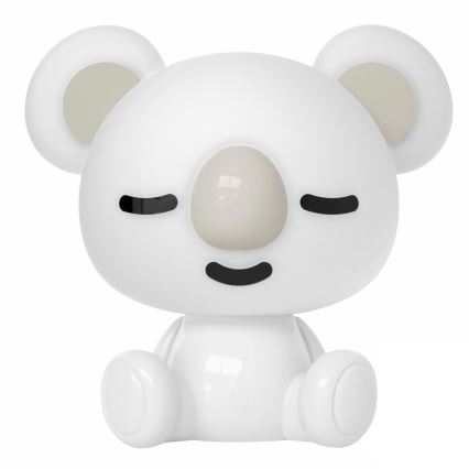 Petite veilleuse LED RGBW à intensité variable pour enfants 2,5W/230V koala blanc