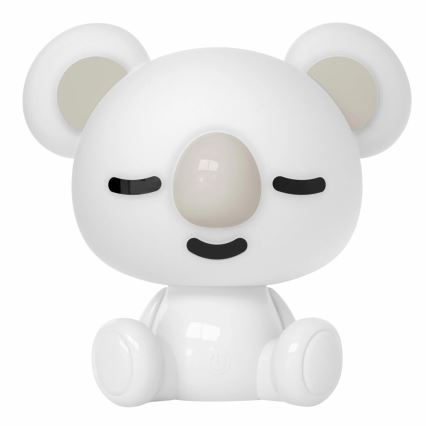 Petite veilleuse LED RGBW à intensité variable pour enfants 2,5W/230V koala blanc