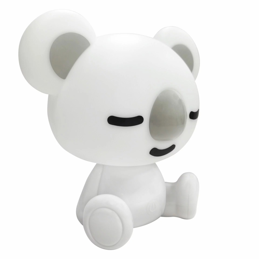 Petite veilleuse LED RGBW à intensité variable pour enfants 2,5W/230V koala blanc