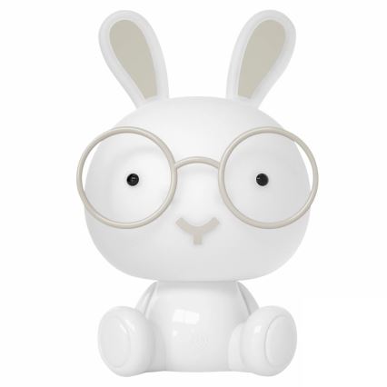 Petite veilleuse LED RGBW à intensité variable pour enfants LED/2,5W/230V lapin blanc