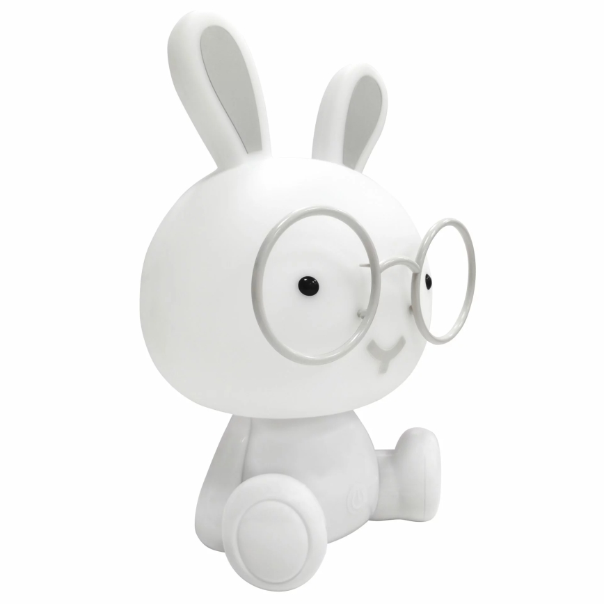 Petite veilleuse LED RGBW à intensité variable pour enfants LED/2,5W/230V lapin blanc